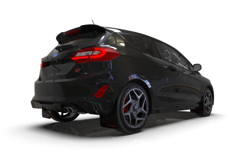 Rally Armor 18-22 Ford Fiesta ST MK8 Black UR Mud Flap w/ Orange Logo MF60-UR-BLK/OR MF60-UR-BLK/OR User 1