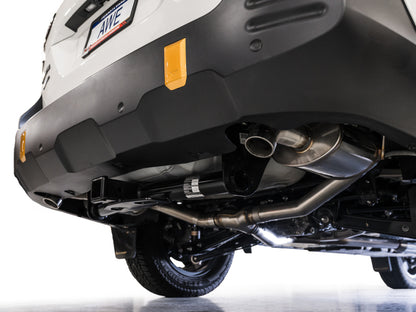 AWE Tuning AWE 20-25 Subaru Outback (Wilderness & XT) 0FG Catback Exhaust w/Dual BashGuards 3015-38246 3015-38246 Photo - Mounted