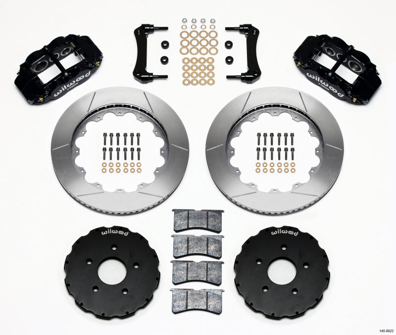 Wilwood Narrow Superlite 6R Front Hat Kit 14.00in 2005-up Corvette C6 140-8922 140-8922 Photo - Primary