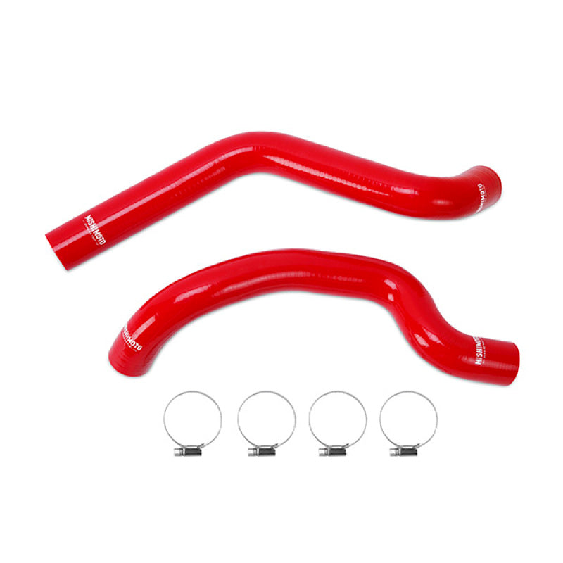 Mishimoto Silicone Hose Kit - Red 2007-2011 Jeep Wrangler 6 Cyl MMHOSE-WR6-07RD Photo - Primary