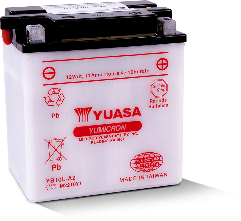 Yuasa Battery Yuasa YB10L-A2 Yumicron 12 Volt Battery YUAM2210Y YUAM2210Y User 1