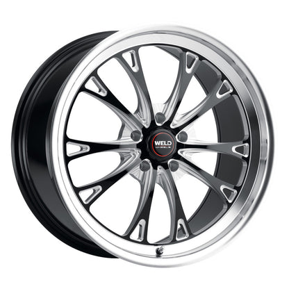 Weld S113 20X10.5 Belmont 5X120.65 ET13 BS6.25 Gloss Black MIL Dia 78.1 S11300563625 S11300563625 Photo - Primary