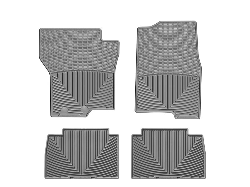 WeatherTech WT Rubber Mats - Rear - Grey Floor Mats Floor Mats - Rubber main image