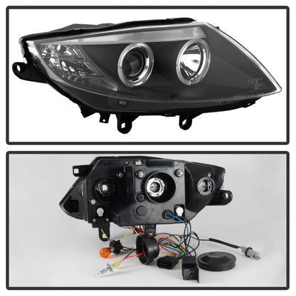 Spyder BMW Z4 03-08 Projector Headlights Xenon/HID Model Only - LED Halo Black PRO-YD-BMWZ403-HID-BK 5029676 5029676 Photo - Unmounted