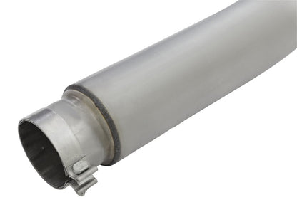 aFe  POWER LARGE BORE HD 5" DPF-Back SS Exhaust System w/Black Tip 49-46112-B Photo - Unmounted