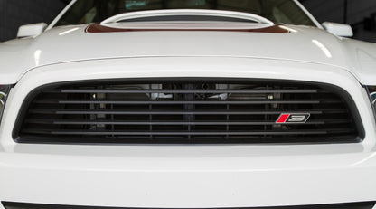 ROUSH 2013-2014 Ford Mustang 3.7L/5.0L Black Upper Grille Kit 421392 421392 Photo - Primary