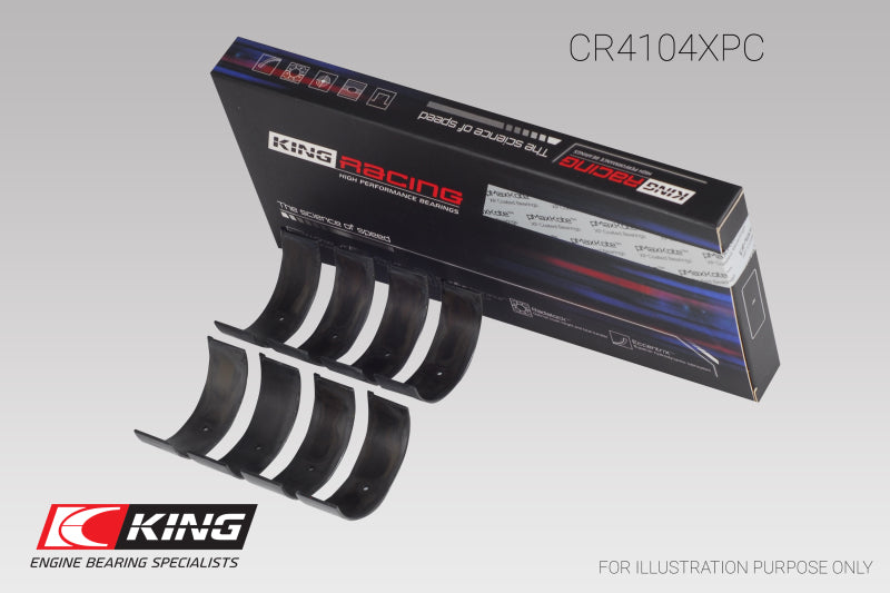King Engine Bearings King Audi/VW 83-03 1.6L/1.8L/2.0L (Size STDX) Performance Coated Rod Bearing Set CR4104XPCSTDX CR4104XPCSTDX User 1