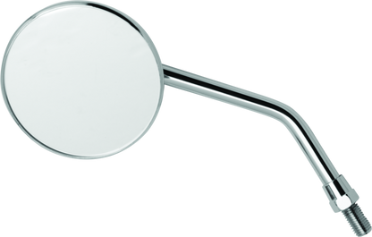 BikeMaster 3in Adjustable Round Mirror 10mm - Each - Chrome 600802 600802 User 1