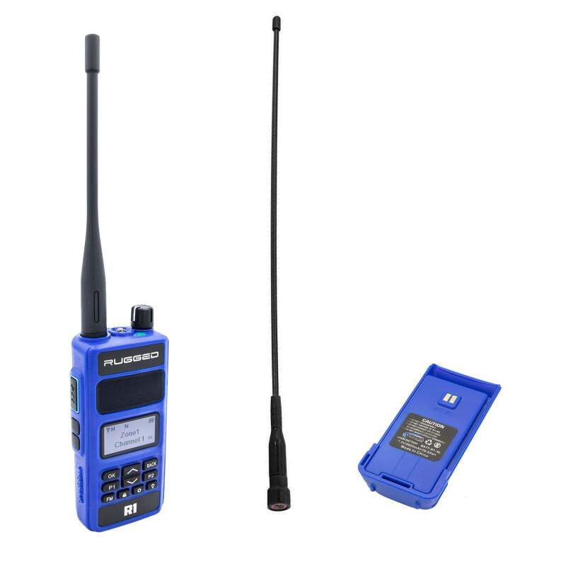 Rugged Radios BUNDLE - Rugged R1 - Handheld Radio with Long Range Antenna and High Capacity Battery R1-BUNDLE R1-BUNDLE Photo - Primary