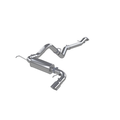 MBRP 21-   Ford Bronco 2.3/ 2.7L Cat Back Exhaust MBRS5235AL S5235AL Photo - Primary