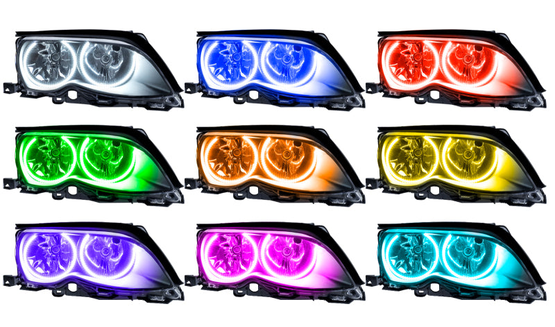 ORACLE Lighting Oracle 02-05 BMW 3 Series SMD HL - Black - ColorSHIFT 7104-330 7104-330 User 4