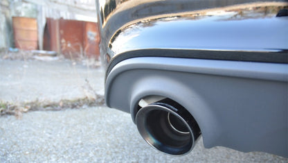 Corsa Performance Cat-Back Exhaust for 15-6 Dodge Charger SRT / Scat Pack / R/T 6.4L 14995BLK Photo - Mounted
