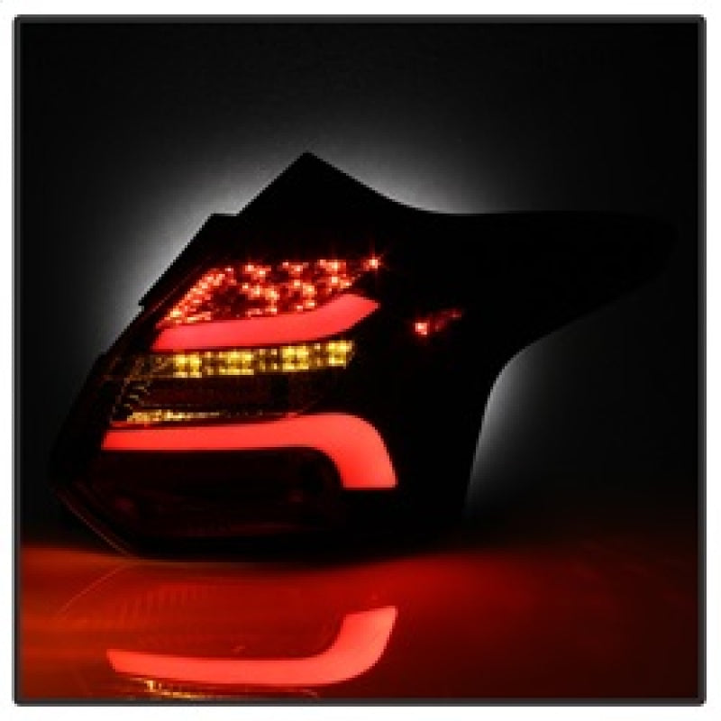 Spyder 12-14 Ford Focus 5DR LED Tail Lights - Black (ALT-YD-FF12-LED-BK) 5085139 5085139 Photo - Unmounted