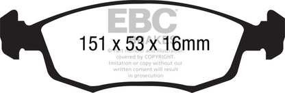 EBC Disc Brake Pad Set DP31879C Photo - Primary