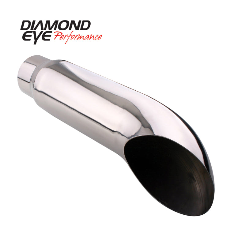 Diamond Eye Performance Diamond Eye TIP 4in-5inX16in (18in OVERALL) BOLT-ON TURN-DOWN BTD4515 4516BTD 4516BTD Photo - Primary