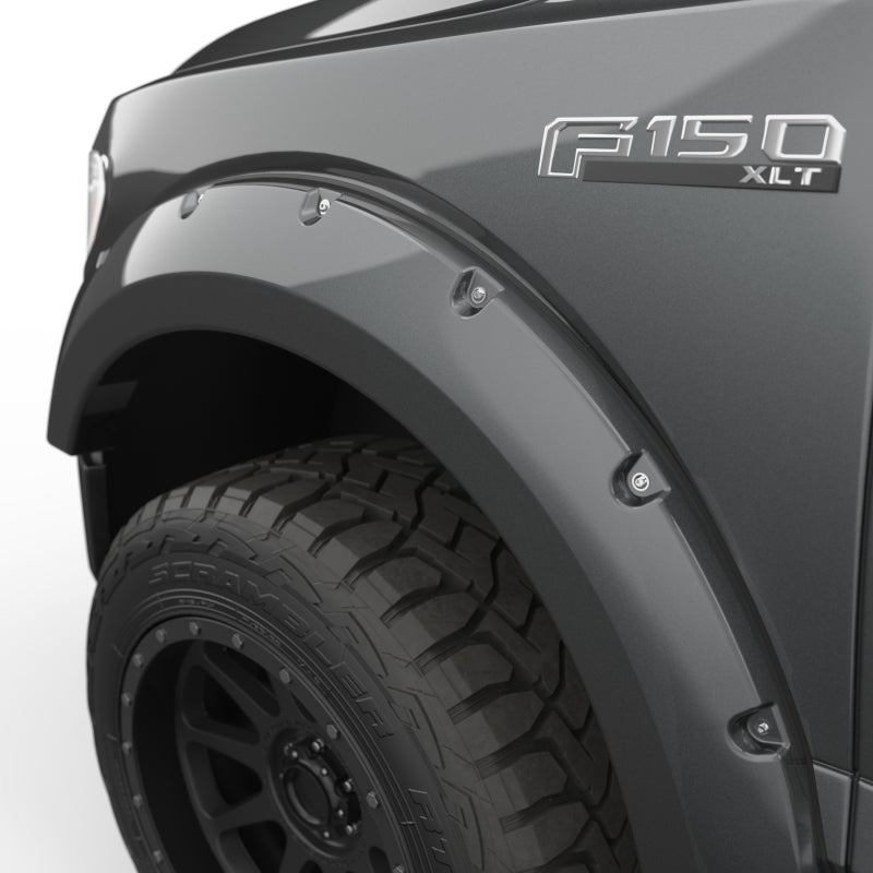 EGR 2018 Ford F150 Bolt-On Look Color Match Fender Flares - Set - Magnetic 793574-J7 793574-J7 Photo - Close Up