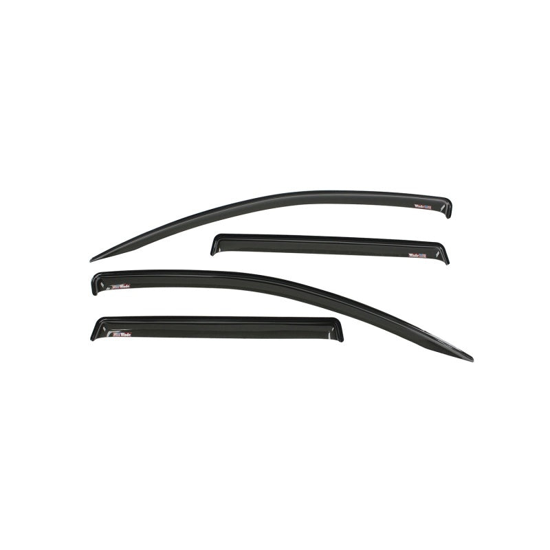 Westin 2016-2018 Mitsubishi Outlander Wade Slim Wind Deflector 4pc - Smoke 72-66480 72-66480 Photo - Primary