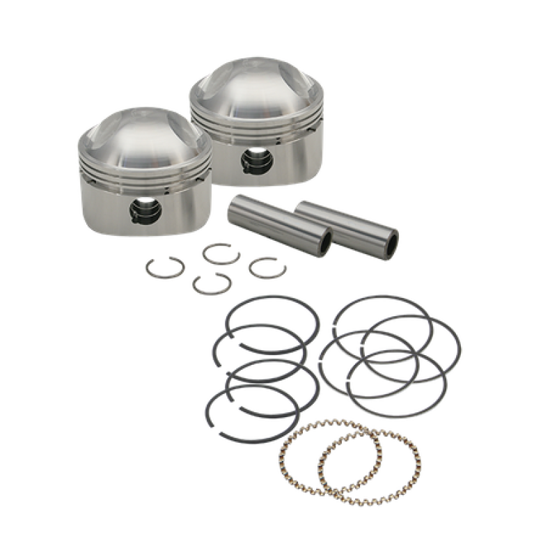 S&S Cycle 36-84 BT 3-7/16in x Up To 4-3/4in Stroke HC Piston Set - .070in 106-5780 106-5780 User 1