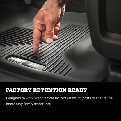 Husky Liners 2022 Jeep Wagoneer X-Act Contour Black Front Floor Liners 51381 51381 Photo - Mounted