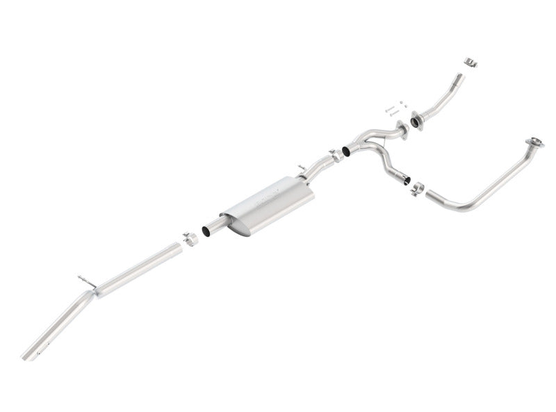 Borla 12-15 Jeep Wrangler 3.6L V6 Auto/Manual Trans Turndown Tip Dual Left Rear Exit Exhaust 140634 140634 Photo - Primary