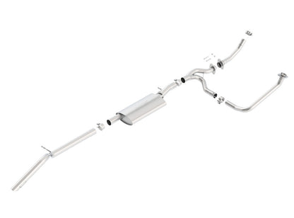 Borla 12-15 Jeep Wrangler 3.6L V6 Auto/Manual Trans Turndown Tip Dual Left Rear Exit Exhaust 140634 140634 Photo - Primary