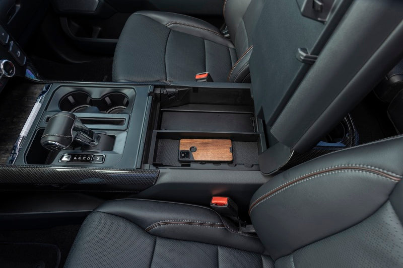 Tuffy Products Tuffy Ford F150 Console Safe W/ Combo Lock For W/ Flow Thru Console 376-01-A 376-01-A Photo - Mounted