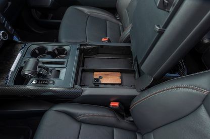 Tuffy Products Tuffy Ford F150 Console Safe W/ Combo Lock For W/ Flow Thru Console 376-01-A 376-01-A Photo - Mounted