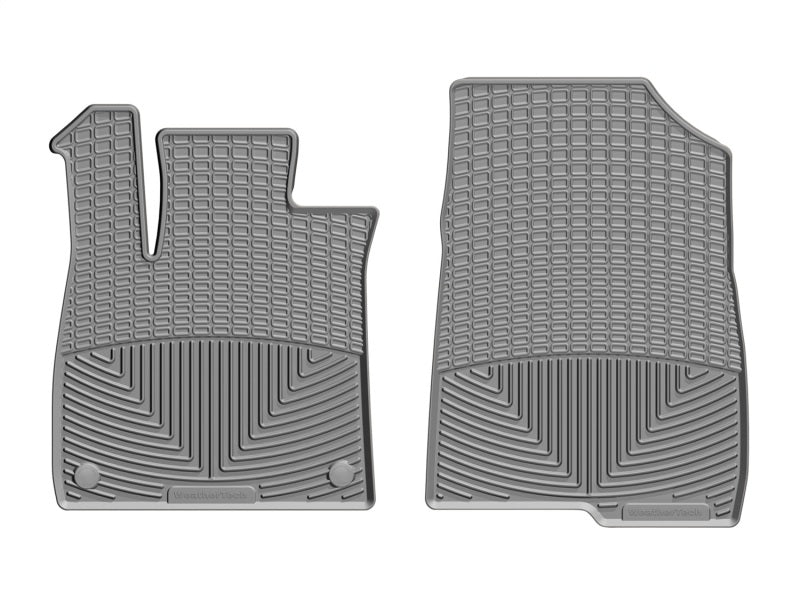 WeatherTech WT Rubber Mats - Front - Grey Floor Mats Floor Mats - Rubber main image