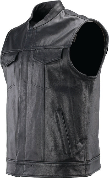 Kuryakyn Leather By River Road Vandal Club Vest Black - Small 094398 094398 User 1