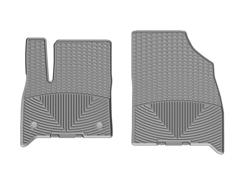 WeatherTech WT Rubber Mats - Front - Grey Floor Mats Floor Mats - Rubber main image