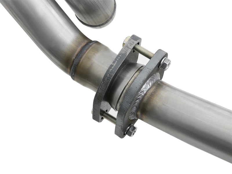 aFe MACH Force-Xp Stainless Steel Loop & Y-pipe Performance Package Jeep 48-46207-PK Photo - Unmounted