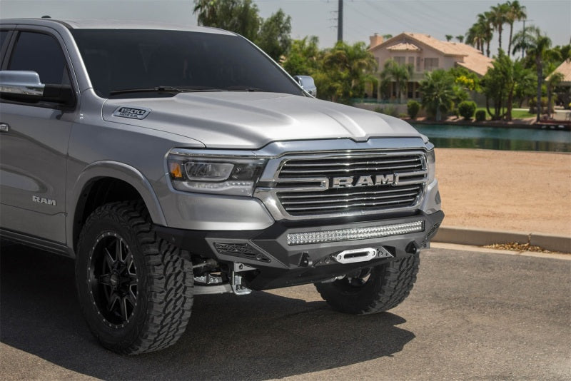 Addictive Desert Designs  19 Ram 1500 Stealth Fighter Front Bumper F551422770103 Photo - Mounted