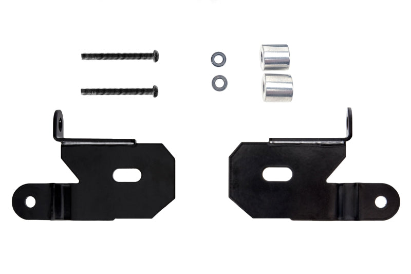 KC HiLiTES 18-19 Jeep Wrangler JL A-Pillar Light Mount Bracket Set (Pair) - Black 7318 7318 Photo - Primary