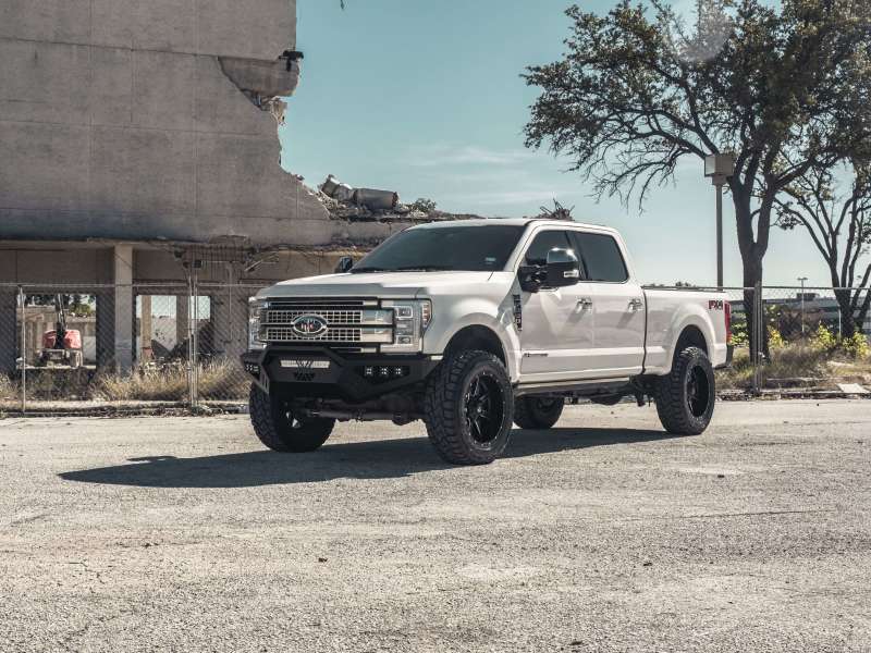 Road Armor 17-20 Ford F-250 SPARTAN Front Bumper Bolt-On Pre-Runner Guard - Tex Blk 6172XFPRB 6172XFPRB Photo - Primary