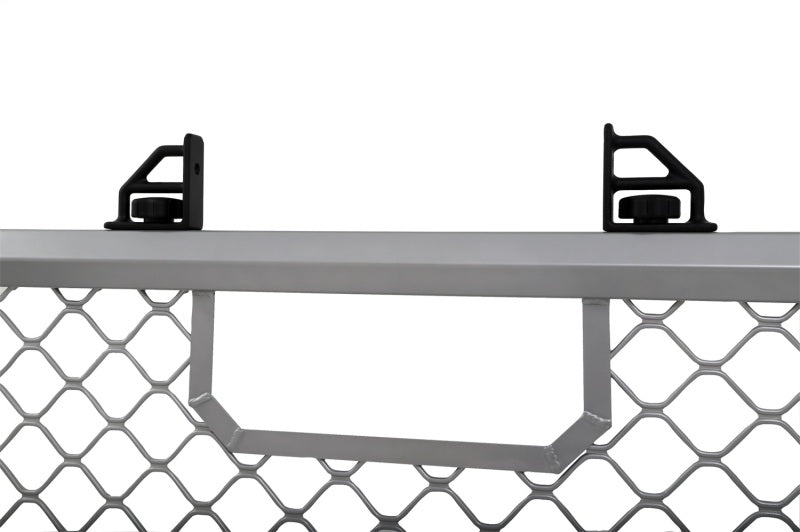 Dee Zee Deezee Universal Aluminum Front Truck Cargo Management Cab Rack Silver Mesh DZ95050R DZ95050R Photo - Unmounted