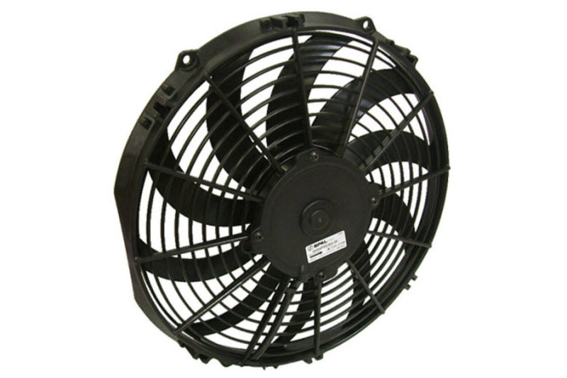 CSF 92-00 Honda Civic All-Aluminum Fan Shroud w/12in SPAL Fan - Black Finish 2858FB 2858FB Photo - out of package