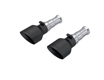 MBRP 19-24 Ram 1500 Classic 5.7L Hemi 5in OD Dual Wall Angle Cut T304 BLK CB Exhaust Tips - Pair T5200BLK T5200BLK Photo - Primary
