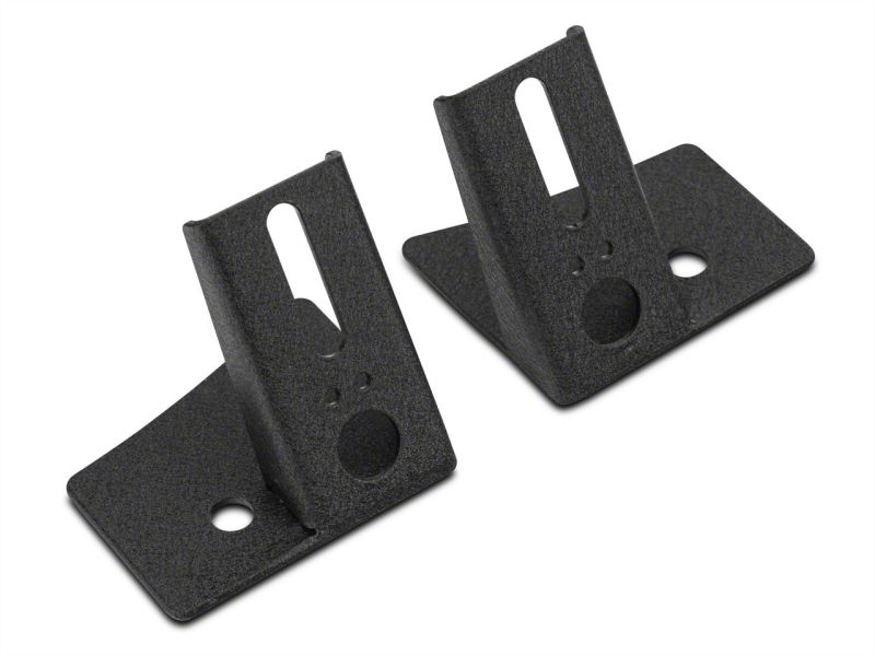 Raxiom 07-18 Jeep Wrangler JK Windshield Mounted Light Brackets J106736 J106736 Photo - Close Up