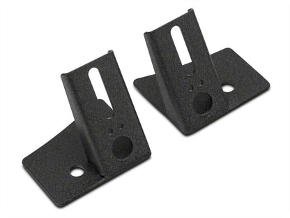 Raxiom 07-18 Jeep Wrangler JK Windshield Mounted Light Brackets J106736 J106736 Photo - Close Up