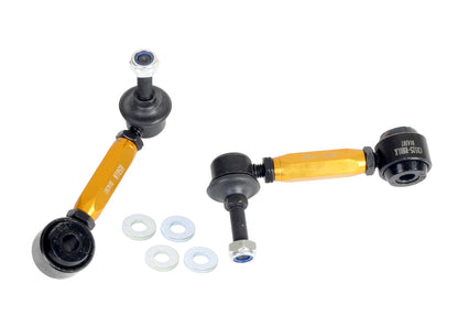 Whiteline Sway Bar Link Kit Heavy Duty Adj Steel Ball Audi A3 2006-2011 KLC150 Photo - Close Up
