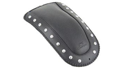 Mustang Motorcycle Mustang 03-09 VTX1300 Retro,03-07 VTX1300S, 08-09 VTX1300T Fender Bib w/Studs - Black 78099 78099 Photo - Primary