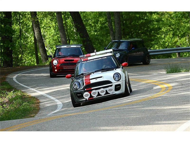 Spyder Mini Cooper 02-06 Projector Headlights DRL Black High H1 Low H1 PRO-YD-MC02-DRL-BK 5011336 5011336 Photo - Mounted