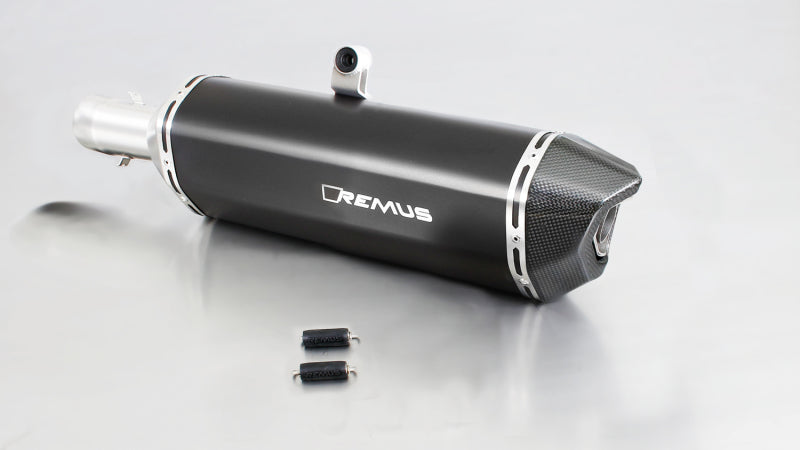 Remus 08-12 BMW F 650 GS E8GS 52 kW Black Hawk Black Slip On 64782 085208 64782 085208 User 1