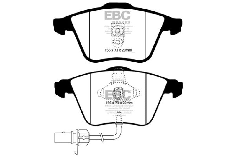EBC Disc Brake Pad Set DP41510R Photo - Primary