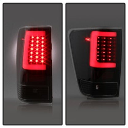 SPYDER xTune 04-15 Nissan Titan Light Bar LED Tail Lights - Black (ALT-ON-NTI04-LBLED-BK) 9038532 9038532 Photo - Unmounted