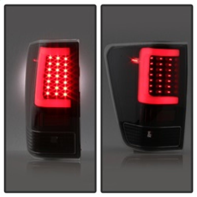 SPYDER xTune 04-15 Nissan Titan Light Bar LED Tail Lights - Black (ALT-ON-NTI04-LBLED-BK) 9038532 9038532 Photo - Unmounted