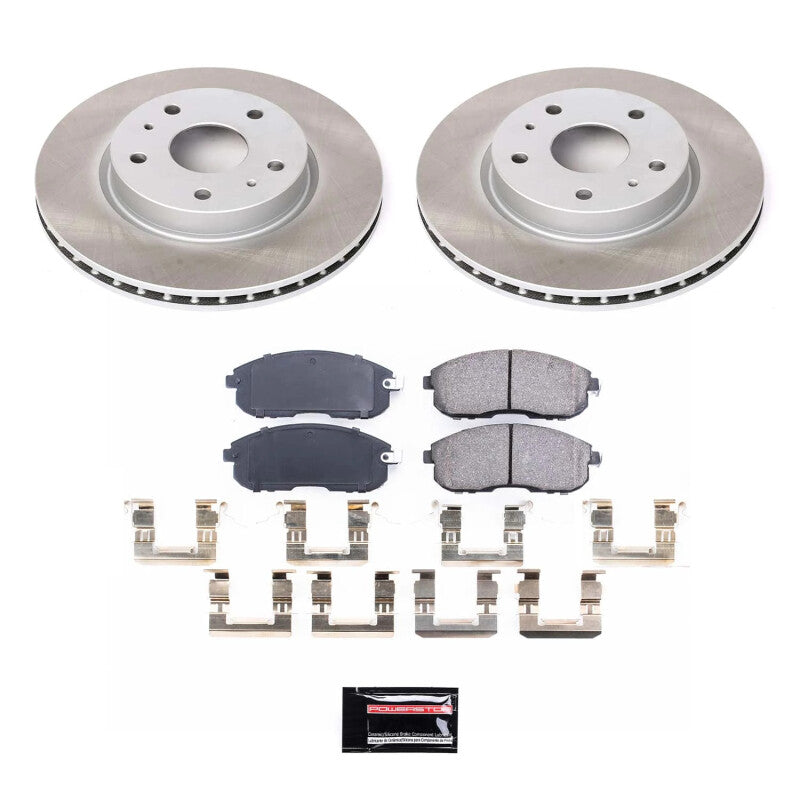 PowerStop Power Stop 07-13 Suzuki SX4 Front Semi-Coated Rotor Kit SC5887 SC5887 Photo - Primary