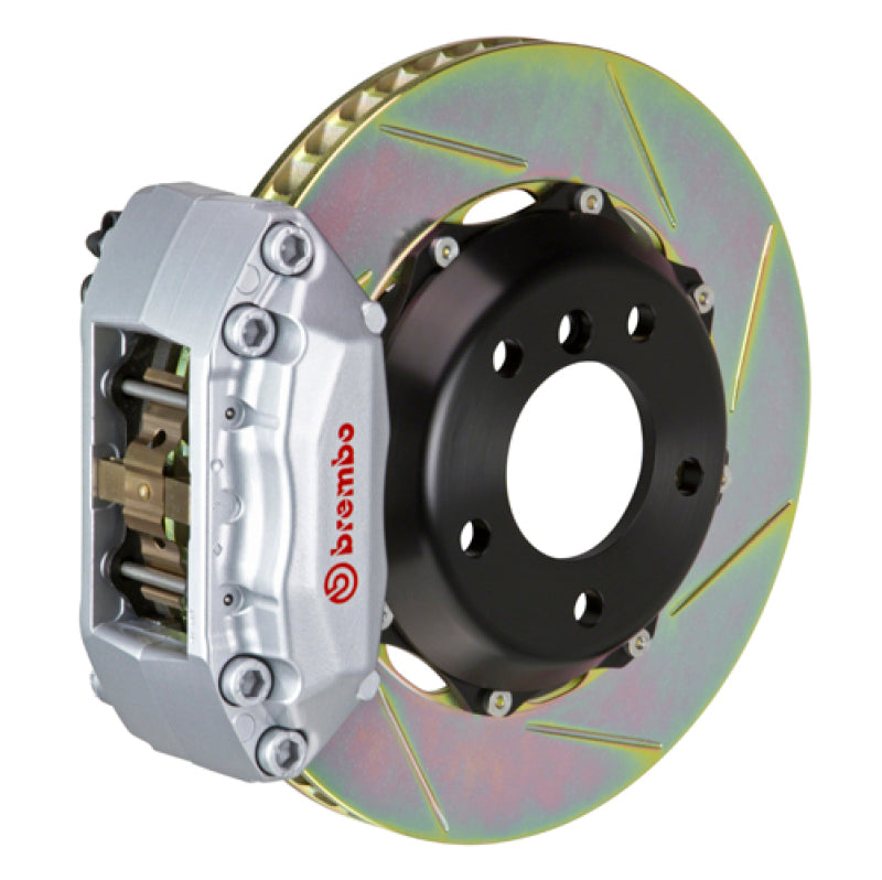 Brembo GT Brake Kit Acura TSX Front 04-08 Type-1 Rotors Silver Calipers 1A2.6017A3 Photo - Primary