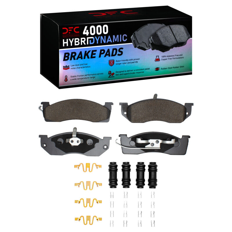 DFC DFC 4000 HybriDynamic Brake Pads Brakes, Rotors & Pads Brake Pads - OE main image