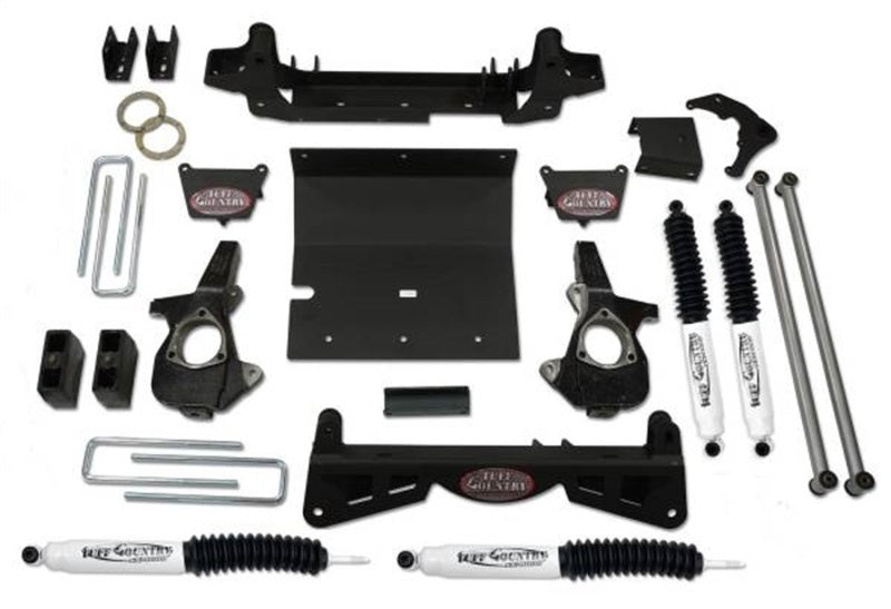 Tuff Country 01-06 Silverado 3500 4X4 6in Lift Kit (w/3pc Sub Frm incl. Dually Models SX8000) 16994KN 16994KN Photo - Primary